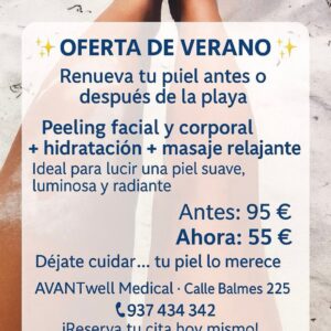 ¡OFERTA VERANO! Peeling Facial y Corporal + Hidratación + Masaje relajante